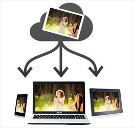 Laptop Asus X552LAV chia sẻ và lưu trữ dữ liệu đám mây dễ dàng